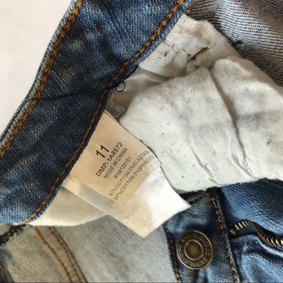 Machine Women's Distressed Skinny Jeans 31 Cotton - Picture 5 of 8